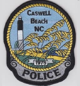 Caswell Beach Police Department Badge