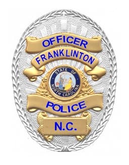 Franklinton Police Department Badge