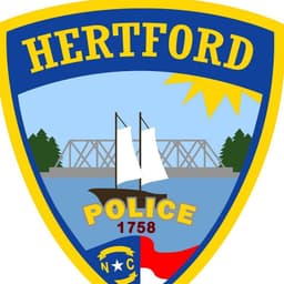 Hertford Police Department Badge
