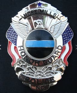 Hope Mills Police Department Badge