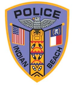 Indian Beach Police Department Badge