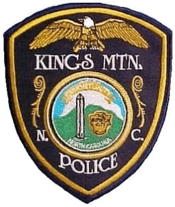 Kings Mountain Police Department Badge