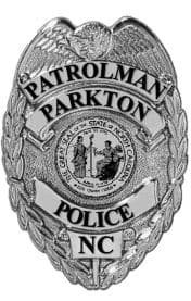 Parkton Police Department Badge