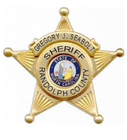 Randolph County Sheriffs Office Badge