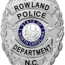 Rowland Police Department Badge