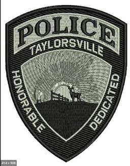 Taylorsville Police Department Badge