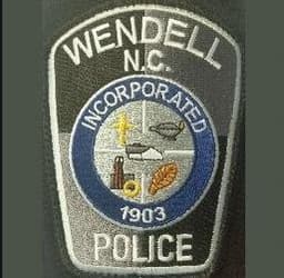 Wendell Police Department Badge