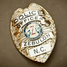 Zebulon Police Department Badge