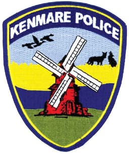 Kenmare Police Department Badge