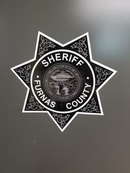 Furnas County Sheriffs Office Badge