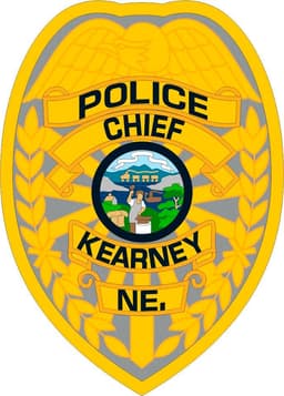 Kearney Police Department Badge