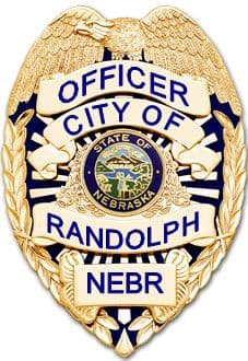 Randolph Police Department Badge