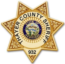 Thayer County Sheriffs Office Badge