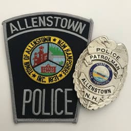 Allenstown Police Department Badge