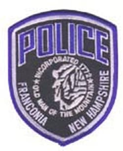 Franconia Police Department Badge