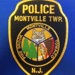 Montville Township Police Department Badge