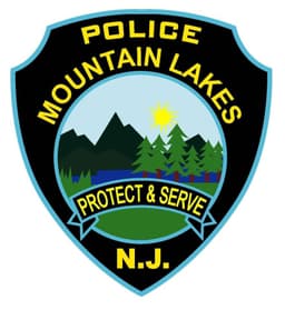 Mountain Lakes Police Department Badge