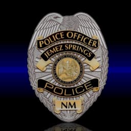 Jemez Springs Police Department Badge