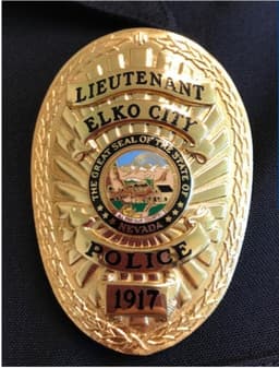 Elko Police Department Badge