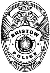 Bristow Police Department Badge