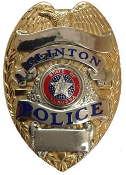 Clinton Police Department Badge