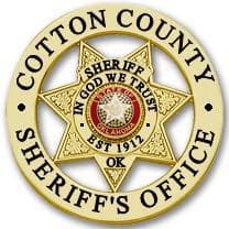 Cotton County Sheriffs Office Badge