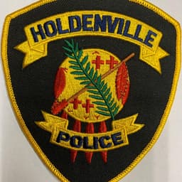 Holdenville Police Department Badge