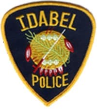 Idabel Police Department Badge