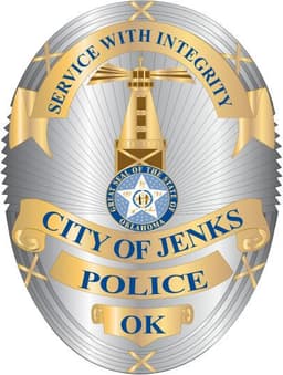 Jenks Police Department Badge
