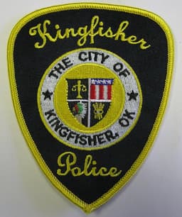 Kingfisher Police Department Badge