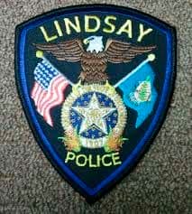 Lindsay Police Department Badge