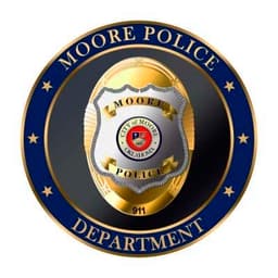Moore Police Department Badge