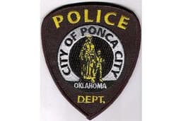 Ponca City Police Department Badge