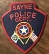 Sayre Police Department Badge