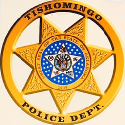Tishomingo Police Department Badge