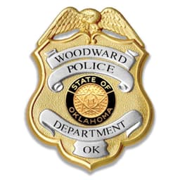 Woodward Police Department Badge