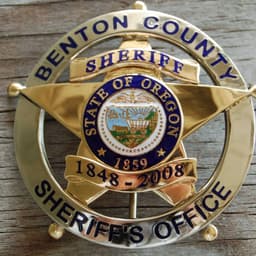 Benton County Sheriffs Office Badge