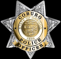 Coburg Police Department Badge
