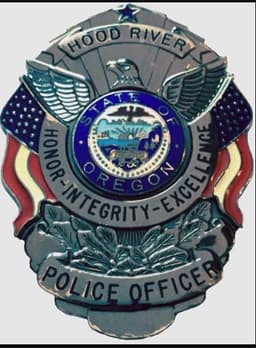 Hood River Police Department Badge