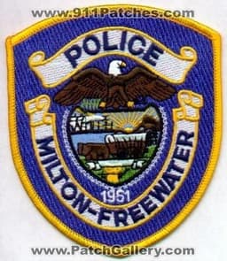 Milton-freewater Police Department Badge