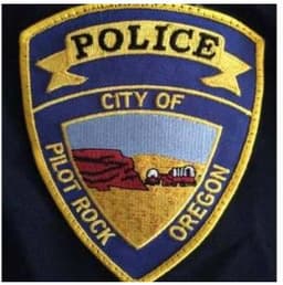 Pilot Rock Police Department Badge