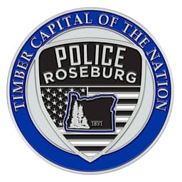 Roseburg Police Department Badge