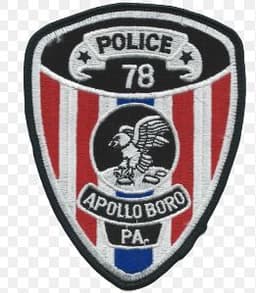 Apollo Borough Police Department Badge