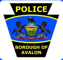 Avalon Borough Police Department Badge