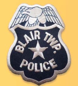 Blair Township Police Department Badge