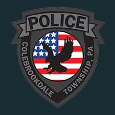 Colebrookdale District Police Badge