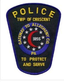 Crescent Township Police Department Badge