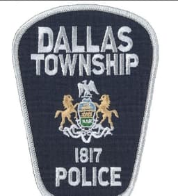 Dallas Township Police Department Badge