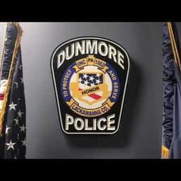 Dunmore Police Department Badge