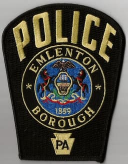 Emlenton Borough Police Department Badge
